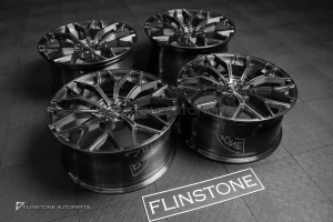 ล้อ Custom forged สำหรับ Porsche cayenne สีเทาเงา ขอบ 21 5-130