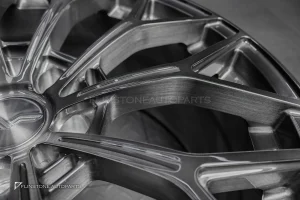 ล้อ Custom forged สำหรับ Porsche cayenne สีเทาเงา ขอบ 21 5-130