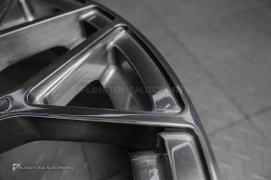 ล้อ Custom forged สำหรับ Porsche cayenne สีเทาเงา ขอบ 21 5-130