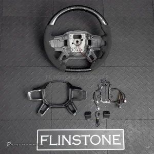 พวงมาลัย Carbon fiber สำหรับ Land rover Defender