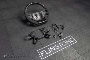 พวงมาลัย Carbon fiber สำหรับ Land rover Defender