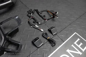 พวงมาลัย Carbon fiber สำหรับ Land rover Defender