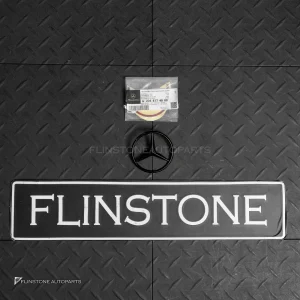โลโก้ ดาว Mercedes benz แท้ สีดำเงา ติดท้ายรถ A2058174500