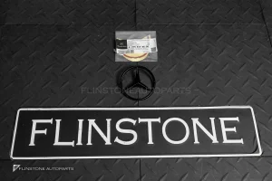 โลโก้ ดาว Mercedes benz แท้ สีดำเงา ติดท้ายรถ A2058174500