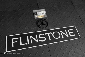 โลโก้ ดาว Mercedes benz แท้ สีดำเงา ติดท้ายรถ A2058174500