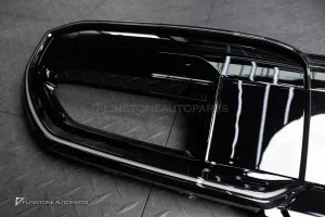 กระจังหน้า LED BMW I5 G60 ทรง M5 G90 สีดำเงา