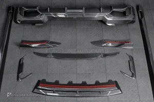 ชุดแต่ง Carbon fiber สำหรับ BMW IX3 G01 ทรง SooQoo