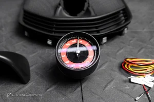 ชุด Stopwatch สำหรับ Porsche Taycan ปี 2020-2021 พื้นแดง เข็มขาว