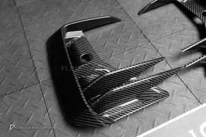 ช่องลมหน้า Carbon fiber สำหรับ BMW IX3 G01 ทรง SOOQOO