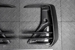 ช่องลมหน้า Carbon fiber สำหรับ BMW IX3 G01 ทรง SOOQOO