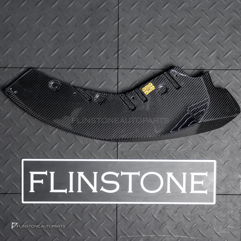 R อะไหล่ ลิ้นหน้า Carbon fiber ฝั่งขวา สำหรับ BMW G42 Series 2 ทรง Future design