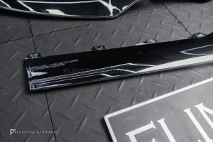 ลิ้นหน้า แบบ3ชิ้น สำหรับ W207 E-Class Facelift สีโครเมี่ยม