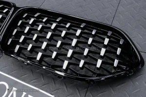 กระจังหน้า BMW F44 Series 2 ทรง Diamond Gril เงิน
