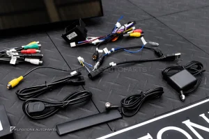 ชุดจอ Andriod สำหรับ Porsche Cayenne 2010-2017 Ram 8 Rom 256 หน้าจอ 12.3 นิ้ว