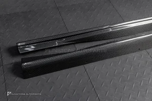 สเกิร์ตข้าง Carbon fiber สำหรับ BMW G22 Series 4 ทรง 3D design