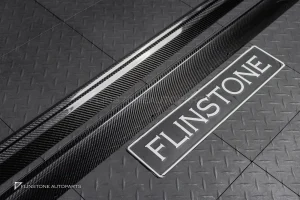 สเกิร์ตข้าง Carbon fiber สำหรับ BMW G22 Series 4 ทรง 3D design