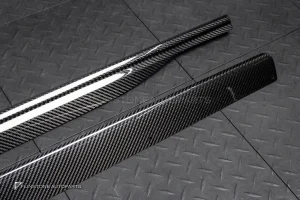 สเกิร์ตข้าง Carbon fiber สำหรับ BMW G22 Series 4 ทรง 3D design