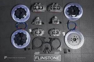 ชุดเบรค Brembo สำหรับ BYD Sealion 6 สีเทา โลโก้แดง