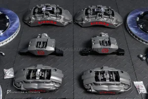 ชุดเบรค Brembo สำหรับ BYD Sealion 6 สีเทา โลโก้แดง
