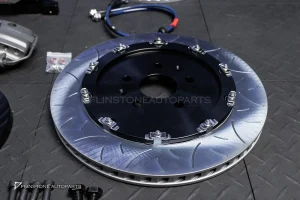 ชุดเบรค Brembo สำหรับ BYD Sealion 6 สีเทา โลโก้แดง