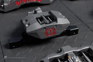 ชุดเบรค Brembo สำหรับ BYD Sealion 6 สีเทา โลโก้แดง