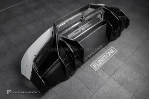 กันชนท้าย Carbon fiber LAMBORGHINI HURACAN LP610-4 ทรง Vorsteiner