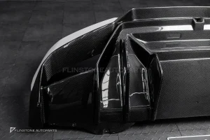 กันชนท้าย Carbon fiber LAMBORGHINI HURACAN LP610-4 ทรง Vorsteiner
