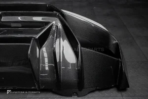 กันชนท้าย Carbon fiber LAMBORGHINI HURACAN LP610-4 ทรง Vorsteiner