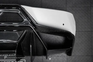 กันชนท้าย Carbon fiber LAMBORGHINI HURACAN LP610-4 ทรง Vorsteiner