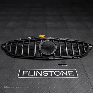ตำหนินิดหน่อย กระจังหน้า LED สำหรับ W205 C-Class facelift ทรง GT สำหรับรถไม่มีกล้องหน้า