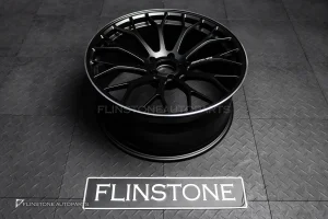 ล้อ Custom forged ลาย Mercedes benz ขอบ 209.0 5-112 ET25 สีดำด้าน