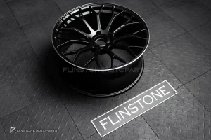 ล้อ Custom forged ลาย Mercedes benz ขอบ 209.0 5-112 ET25 สีดำด้าน
