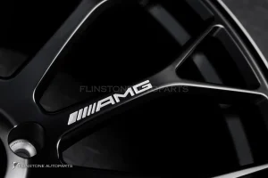 ล้อ Custom forged ลาย Mercedes benz ขอบ 209.0 5-112 ET25 สีดำด้าน