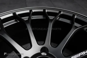 ล้อ Custom forged ลาย Mercedes benz ขอบ 209.0 5-112 ET25 สีดำด้าน