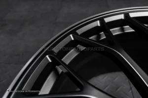 ล้อ Custom forged ลาย Mercedes benz ขอบ 209.0 5-112 ET25 สีดำด้าน