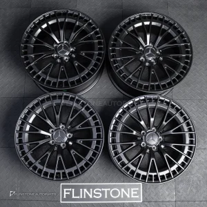 ล้อ Custom forged สำหรับ C236 CLE-Class ทรง CLE53 AMG ขอบ 19 5-112 สีดำด้าน