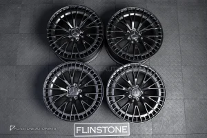 ล้อ Custom forged สำหรับ C236 CLE-Class ทรง CLE53 AMG ขอบ 19 5-112 สีดำด้าน