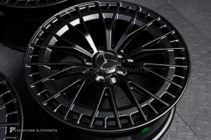 ล้อ Custom forged สำหรับ C236 CLE-Class ทรง CLE53 AMG ขอบ 19 5-112 สีดำด้าน