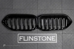 กระจังหน้า BMW F44 series 2 เส้นเดี่ยว สีดำเงา ไม่มีกล้องหน้า