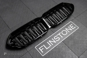 กระจังหน้า BMW F44 series 2 เส้นเดี่ยว สีดำเงา ไม่มีกล้องหน้า