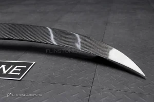 สปอยเลอร์ท้าย Carbon fiber สำหรับ Porsche Cayenne 958 ทรง TOPCAR