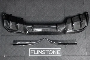 ดิฟฟิวเซอร์ Carbon fiber สำหรับ BMW IX3 G08 ทรง SOOQOO