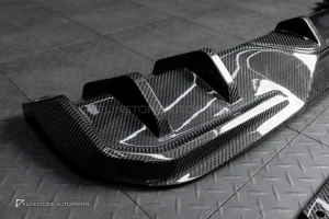 ดิฟฟิวเซอร์ Carbon fiber สำหรับ BMW IX3 G08 ทรง SOOQOO