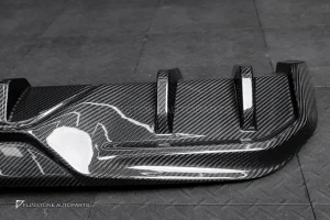 ดิฟฟิวเซอร์ Carbon fiber สำหรับ BMW IX3 G08 ทรง SOOQOO