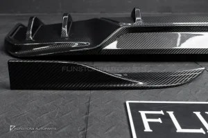 ดิฟฟิวเซอร์ Carbon fiber สำหรับ BMW IX3 G08 ทรง SOOQOO