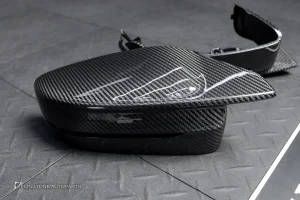 ครอบกระจกมองข้าง Carbon fiber สำหรับ BMW M3 M4 I4 G26 ทรง SOOQOO