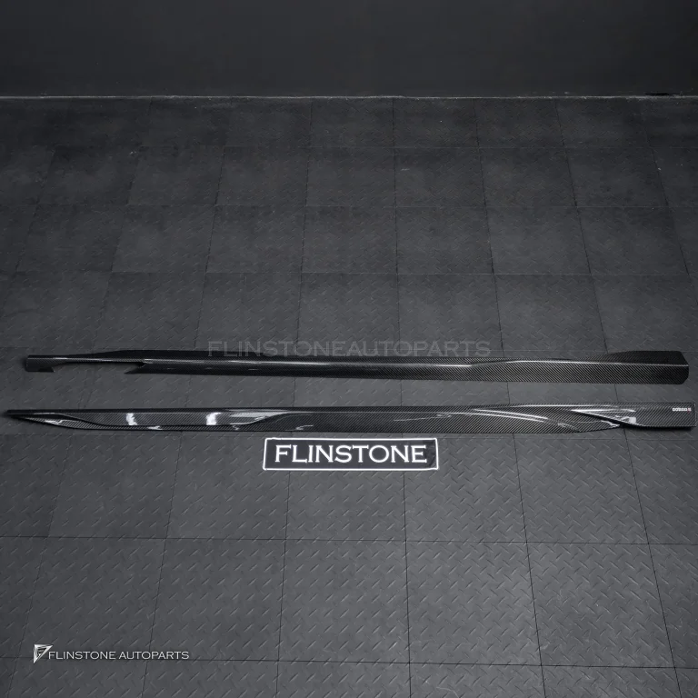 Side Skirts Carbon fiber for BMW I4 G26 style SOOQOO