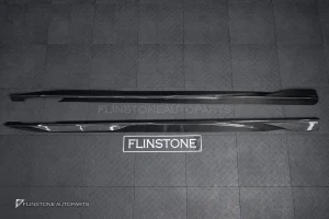 สเกิร์ตข้าง Carbon fiber สำหรับ BMW I4 G26 ทรง SOOQOO
