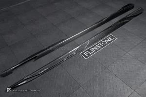 สเกิร์ตข้าง Carbon fiber สำหรับ BMW I4 G26 ทรง SOOQOO