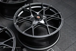 ล้อ Custom forged สำหรับ Porsche 718 Cayman สีเทา ขอบ 20 5-130